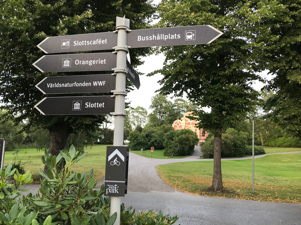 Start Ulriksdalsrundan vid Ulriksdals slott och slottskapell.