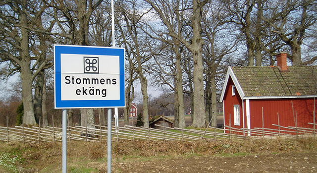 Stommens ekäng, Naturreservat