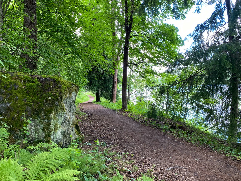 Vandringsled längs Dalälven.