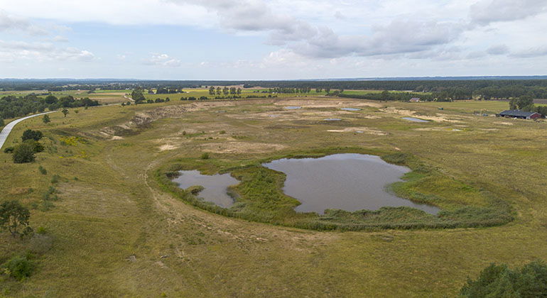Det gamla sandtaget Ilstorp.