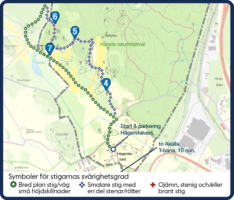 Promenad med start vid Hägerstalund