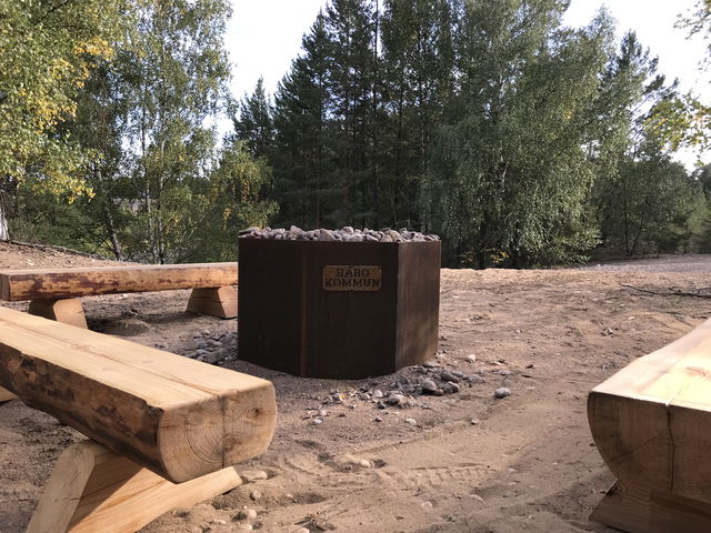 Grillplats, Blå stigen