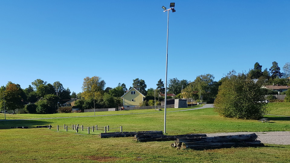 Hinderbana. Foto Lidingö stad