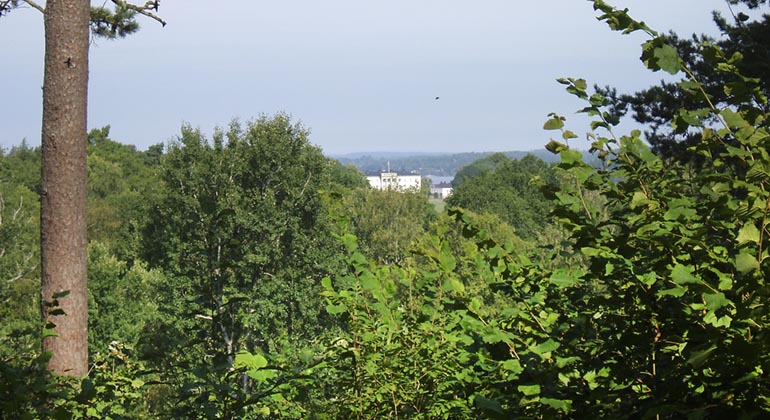 Stjernsunds slott från Prinskullen