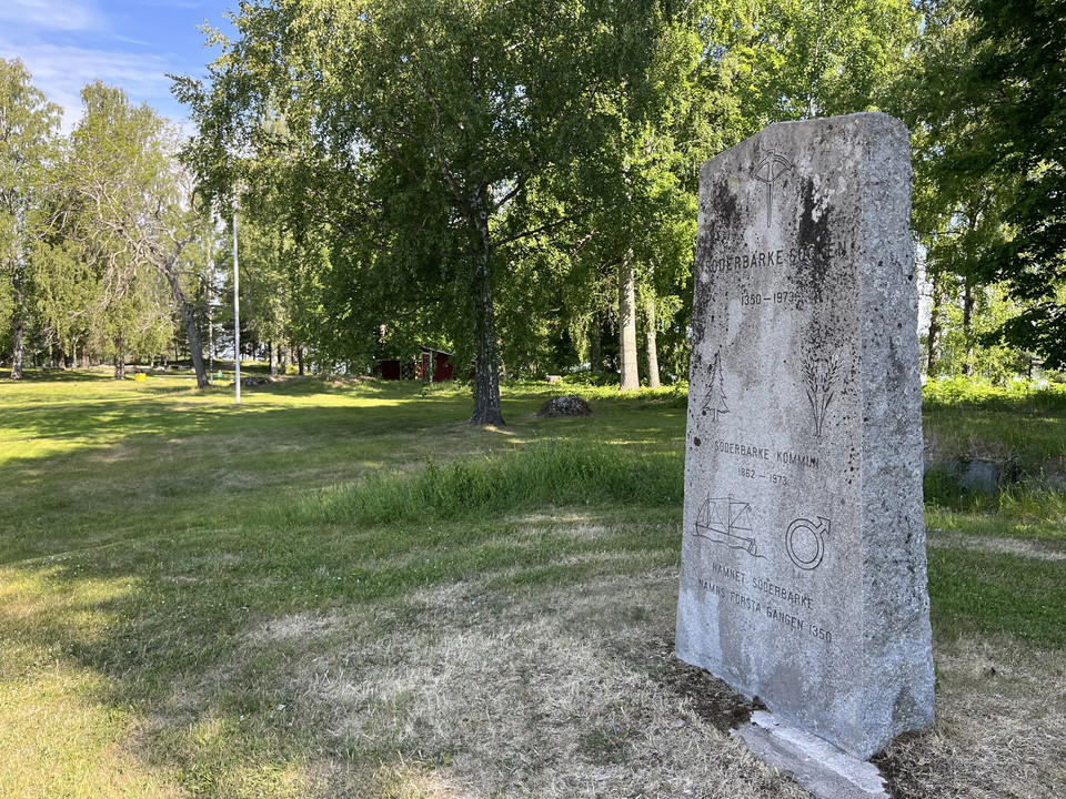 Sten Söderbärke socken Hagudden
