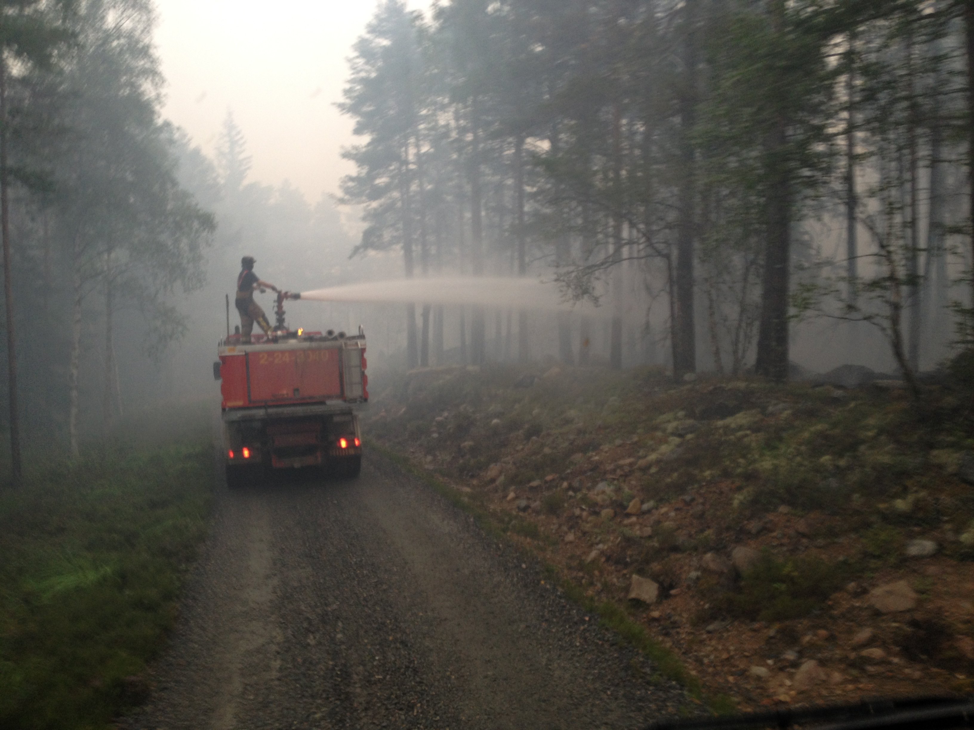 Skogsbranden i Västmanland år 2014