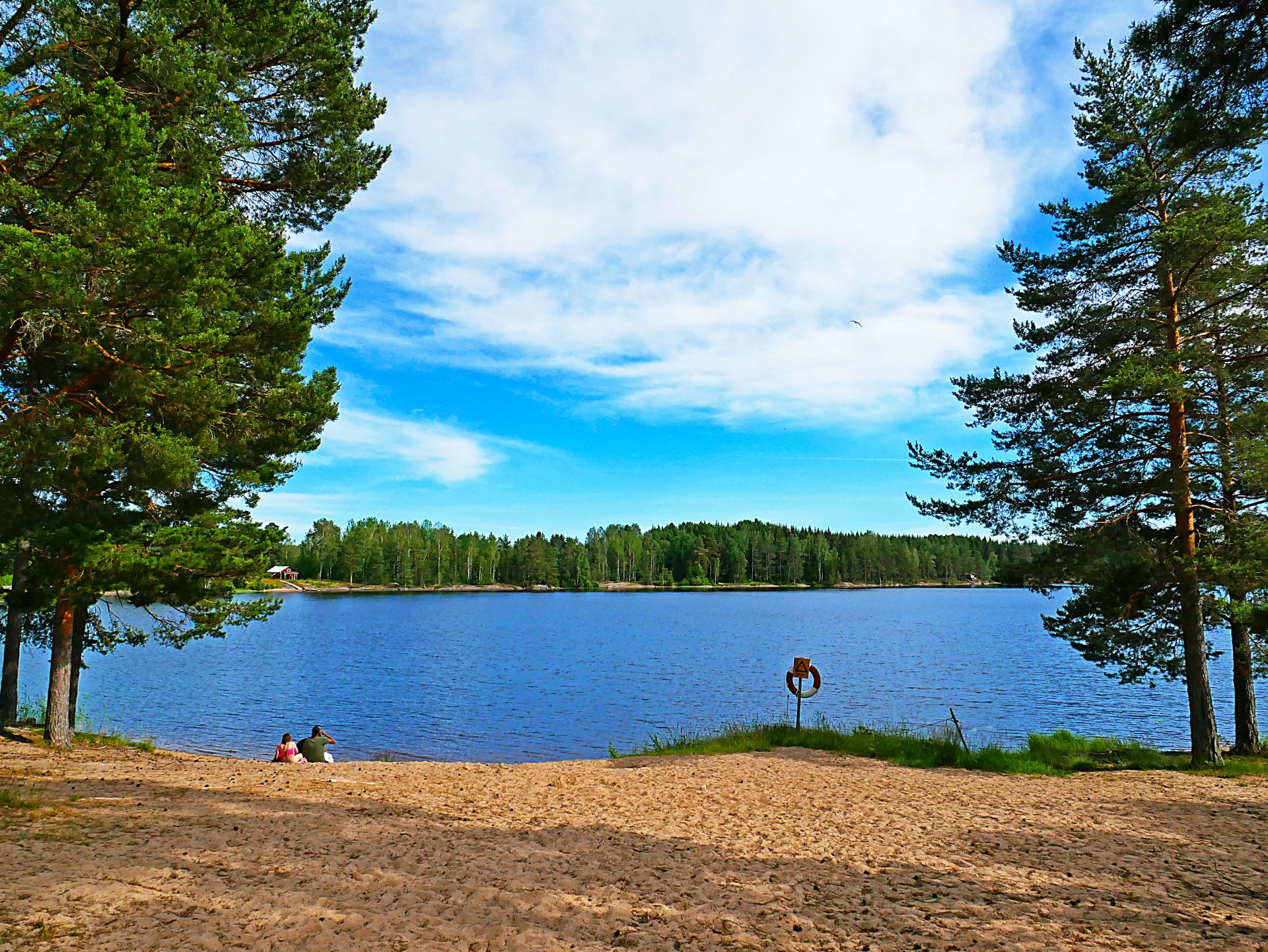Sävsjöns badplats