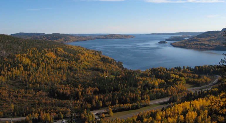 Utsikt från Skuleberget.