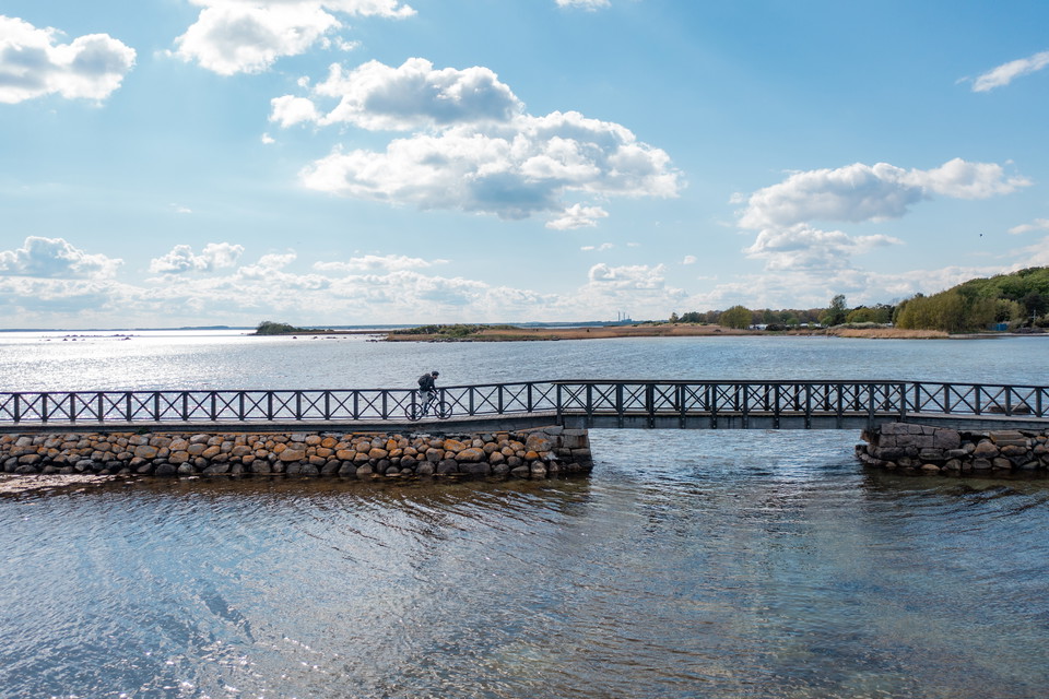 Vy från havet över Tredenborg