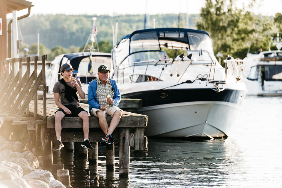 Båt & brygga i Karlsborg