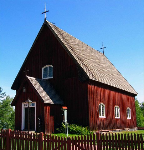 Evertsbergs kapell - Älvdalens kyrka, Romboleden