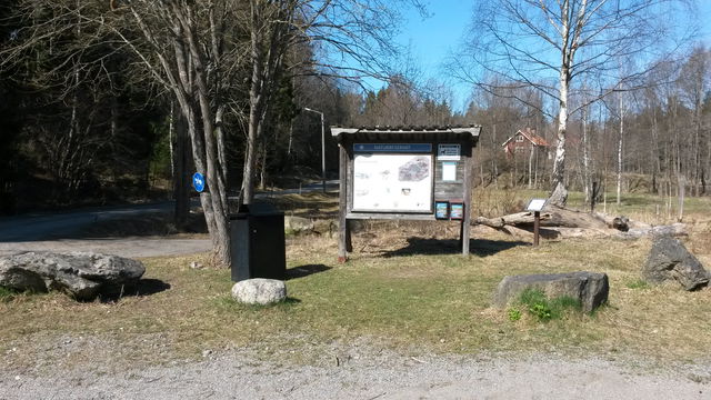 Entré Fullersta Kvarn, Gömmarens naturreservat
