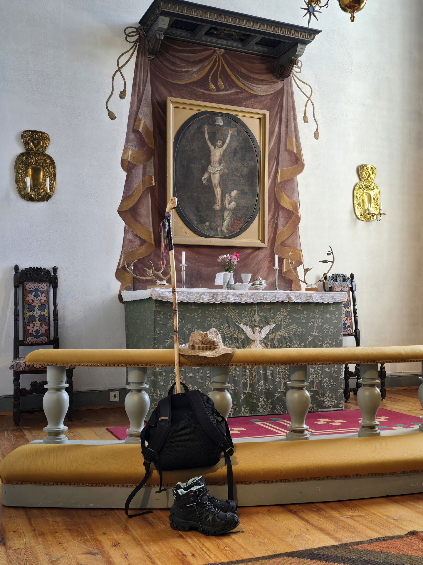 Interiör Funäsdalens kyrka