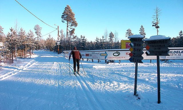 Kygelvallen motionscentral, Knåda Ovanåker