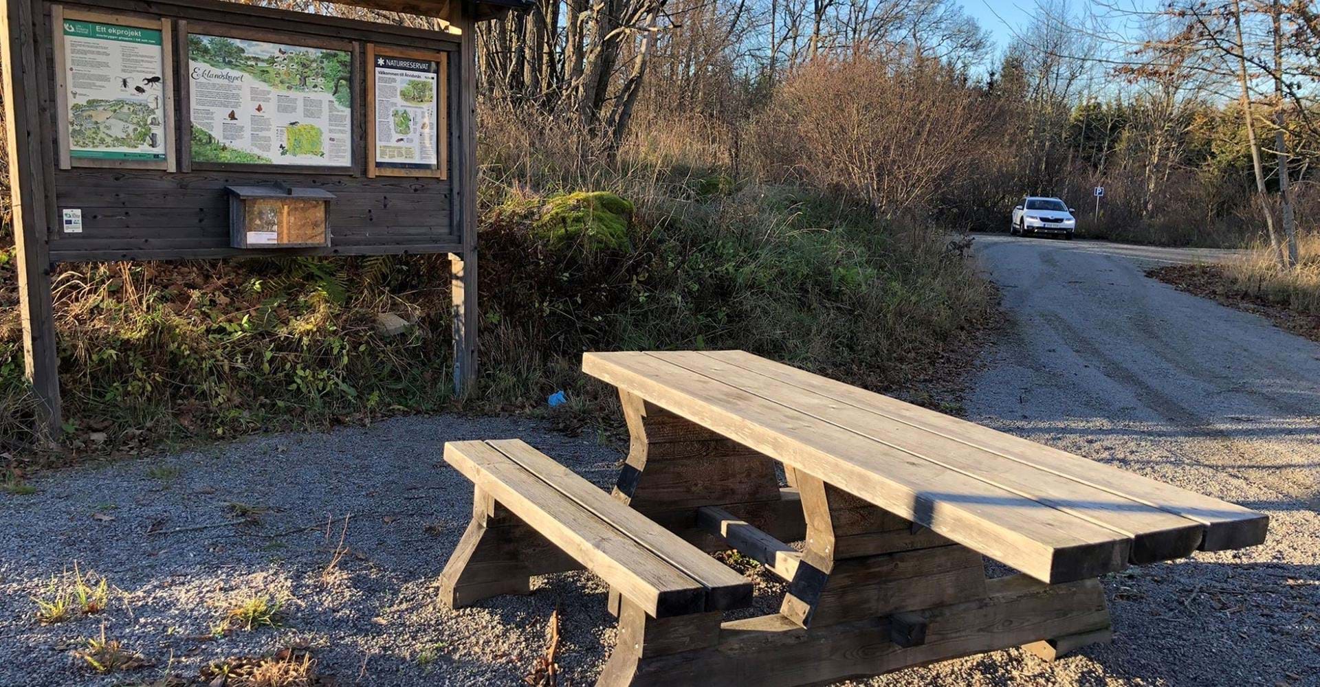 Parkering Åtvidsnäs naturreservat
Etapp: Falerum-Åtvidaberg
Åtvidaberg