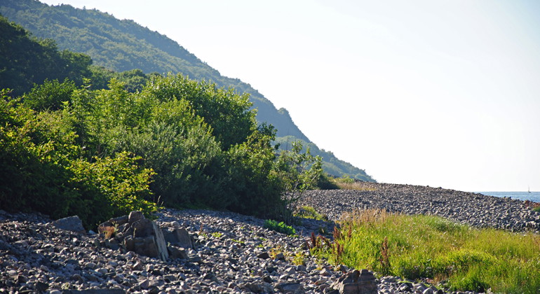 Vy mot Kullaberg från Strandhagen