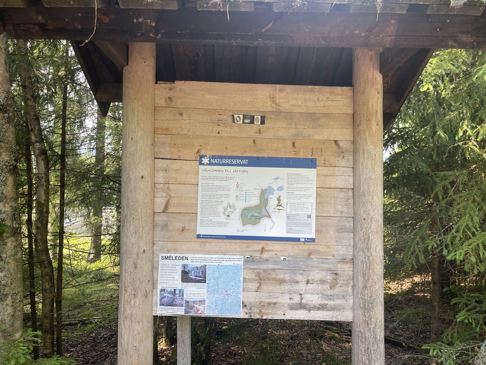 Reservatsskylt Jätturn