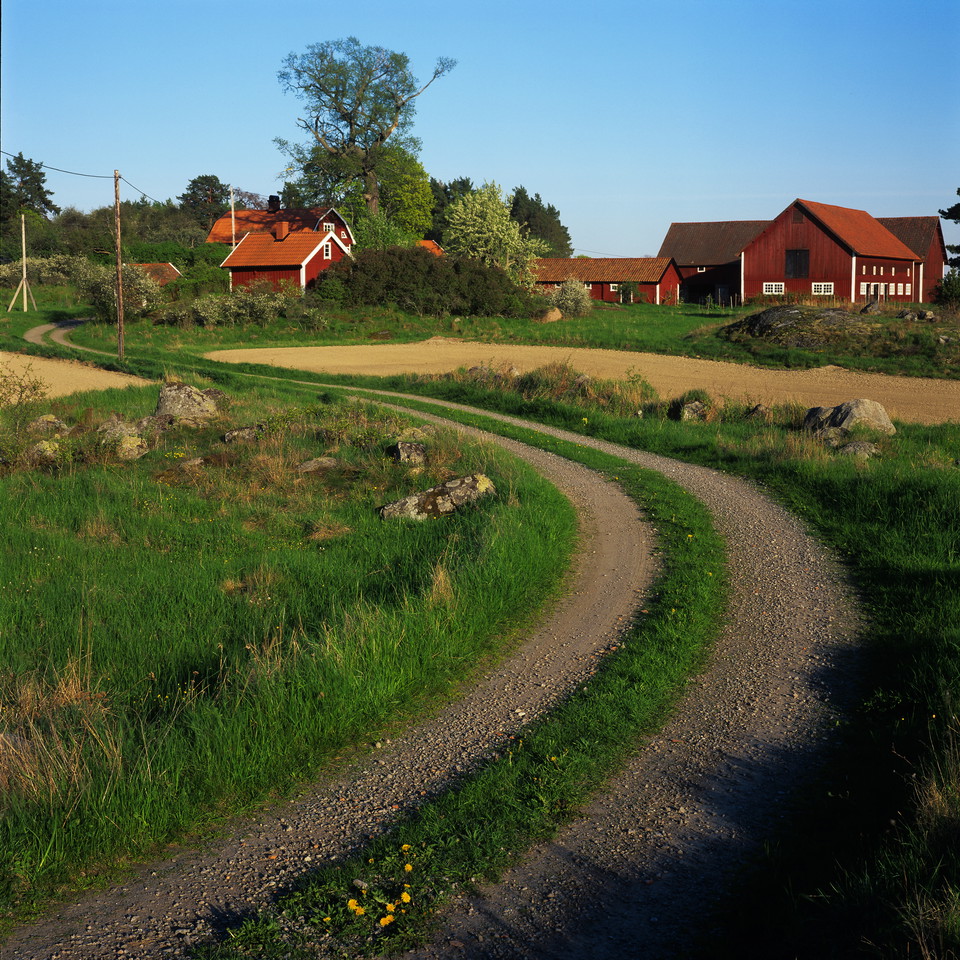 Vackra torp och gårdsmiljöer