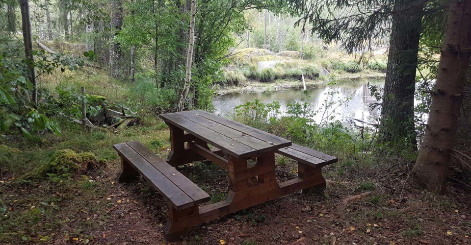 Rastplats vid Kvarnruinen mellan Stenkullen och Öna
Etapp: Öna-Ulrika
Linköping
