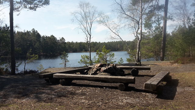 Grillplats Trehörningen nordost, Paradisets naturreservat
