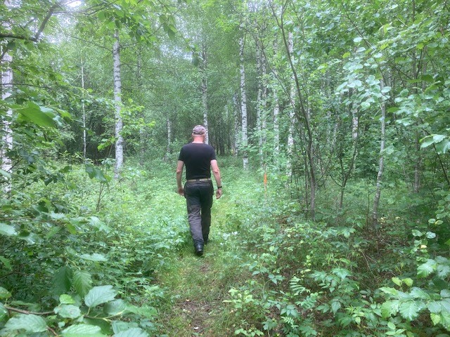 Vandringsled, Knappnäs