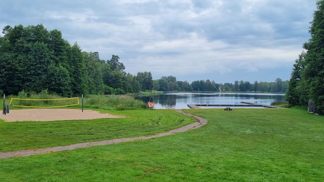 Estabobadet vid Estabosjön