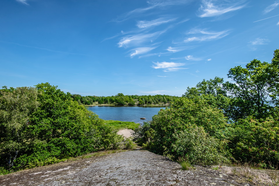 Mitt i skärgården