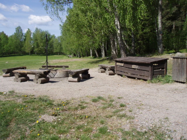 Tältängens grillplats