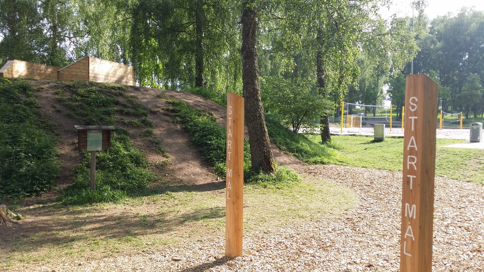 Hinderbanan start-mål