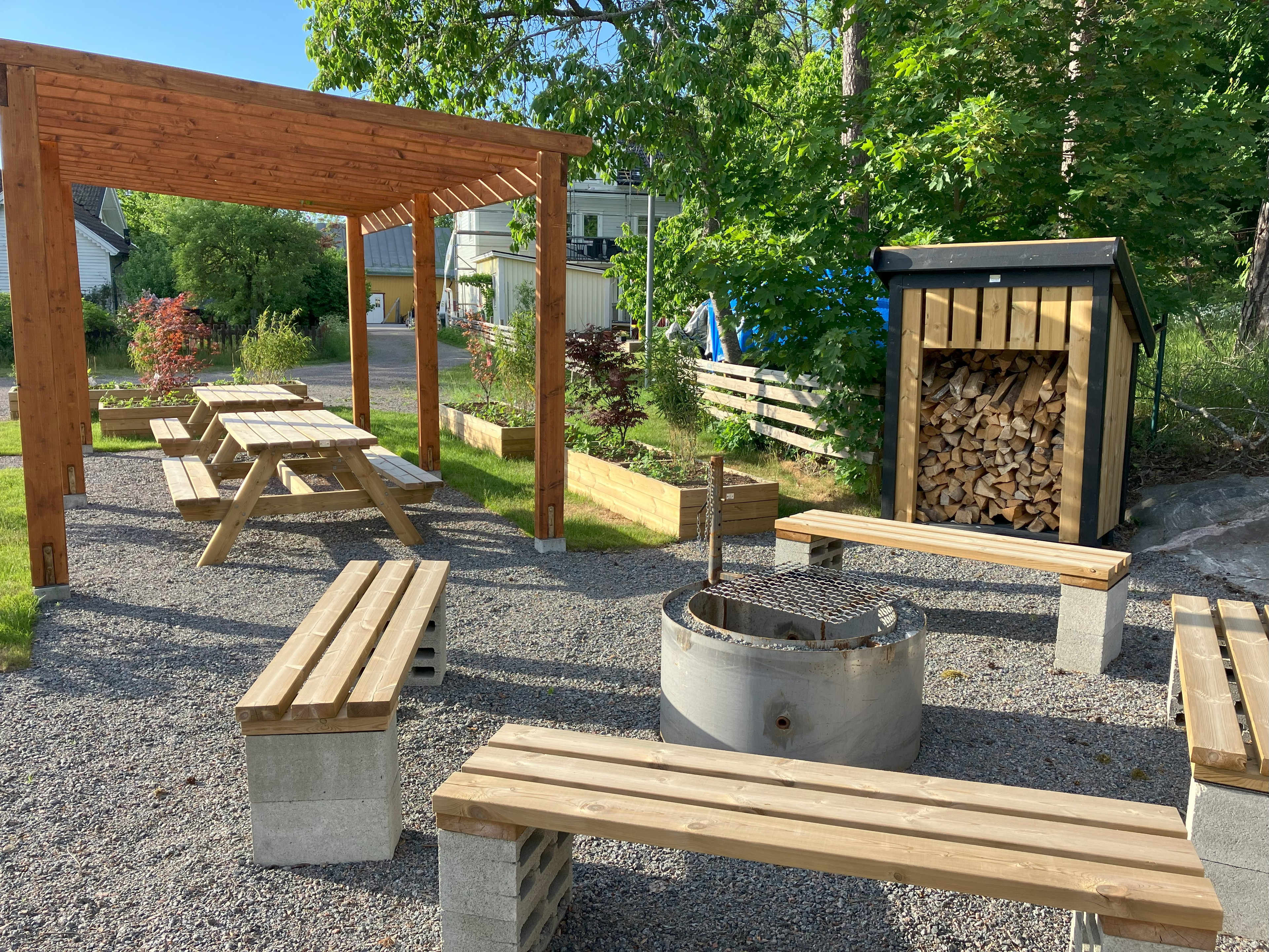 Grillplats, Stallplan