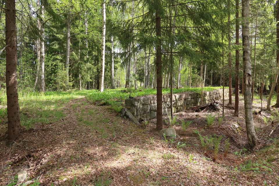 Lastkaj vid Dala-Finnhyttans station