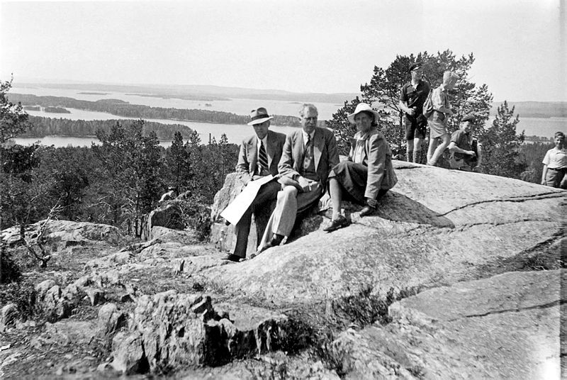 Klacken var ett populärt utflyktsmål redan på 1950-talet