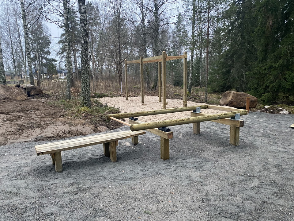 Bänkpress och armgång