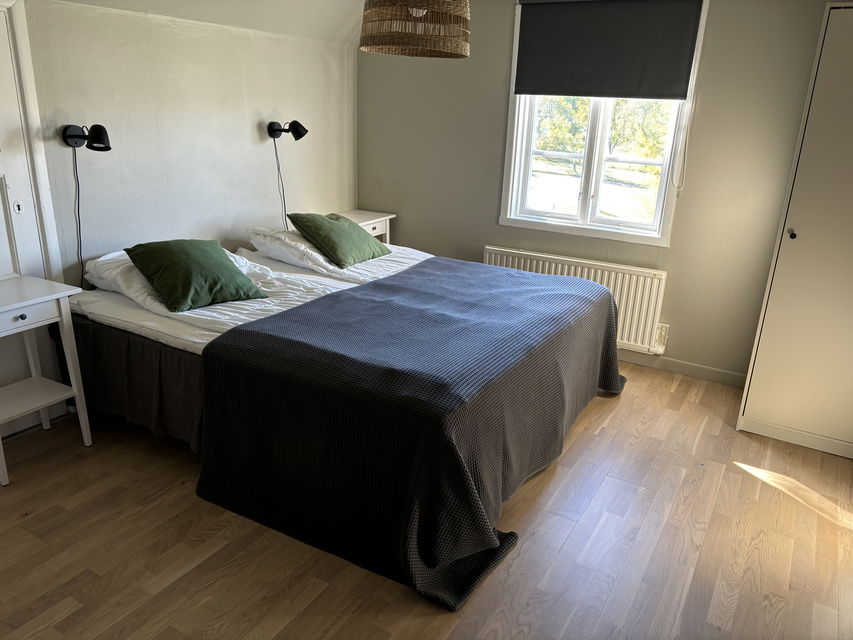 Ett av våra dubbelrum.