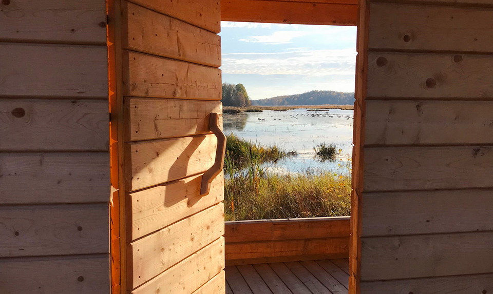 Vindskydd, Älsjön naturreservat