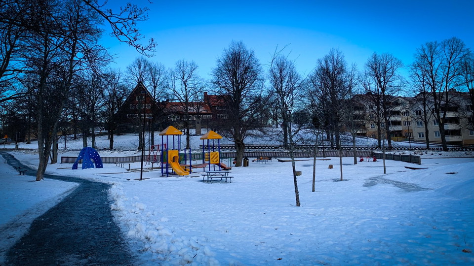 Lekpark i Vaxholm.