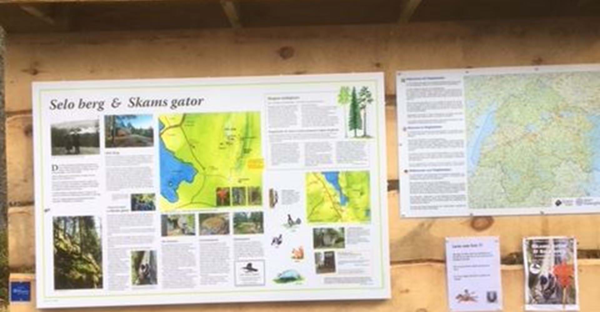 Seloberg och Skams gator, startplats