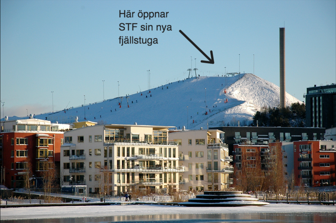 För bra för att vara sant - när STF öppnar fjällstuga i Stockholm