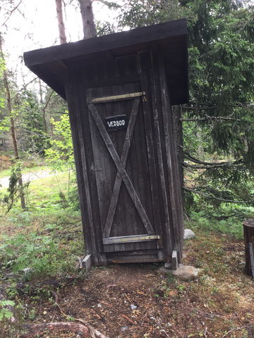 Södra Berget pulkabacke Omklädning