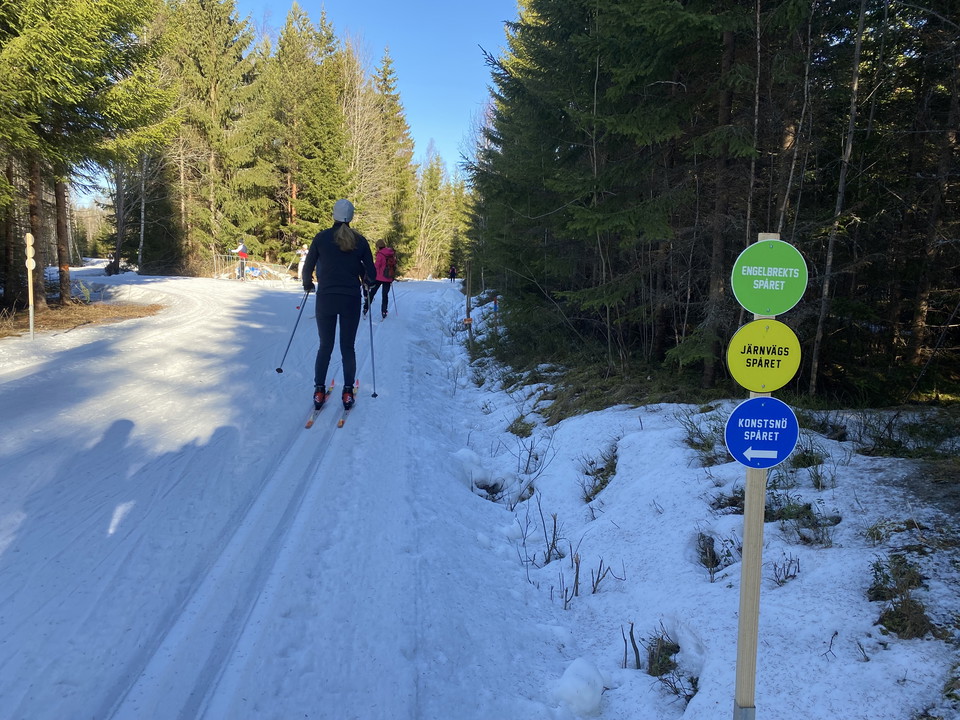 Välmarkerade spår i Norberg