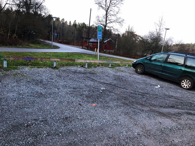 Parkering Rågsveds naturreservat