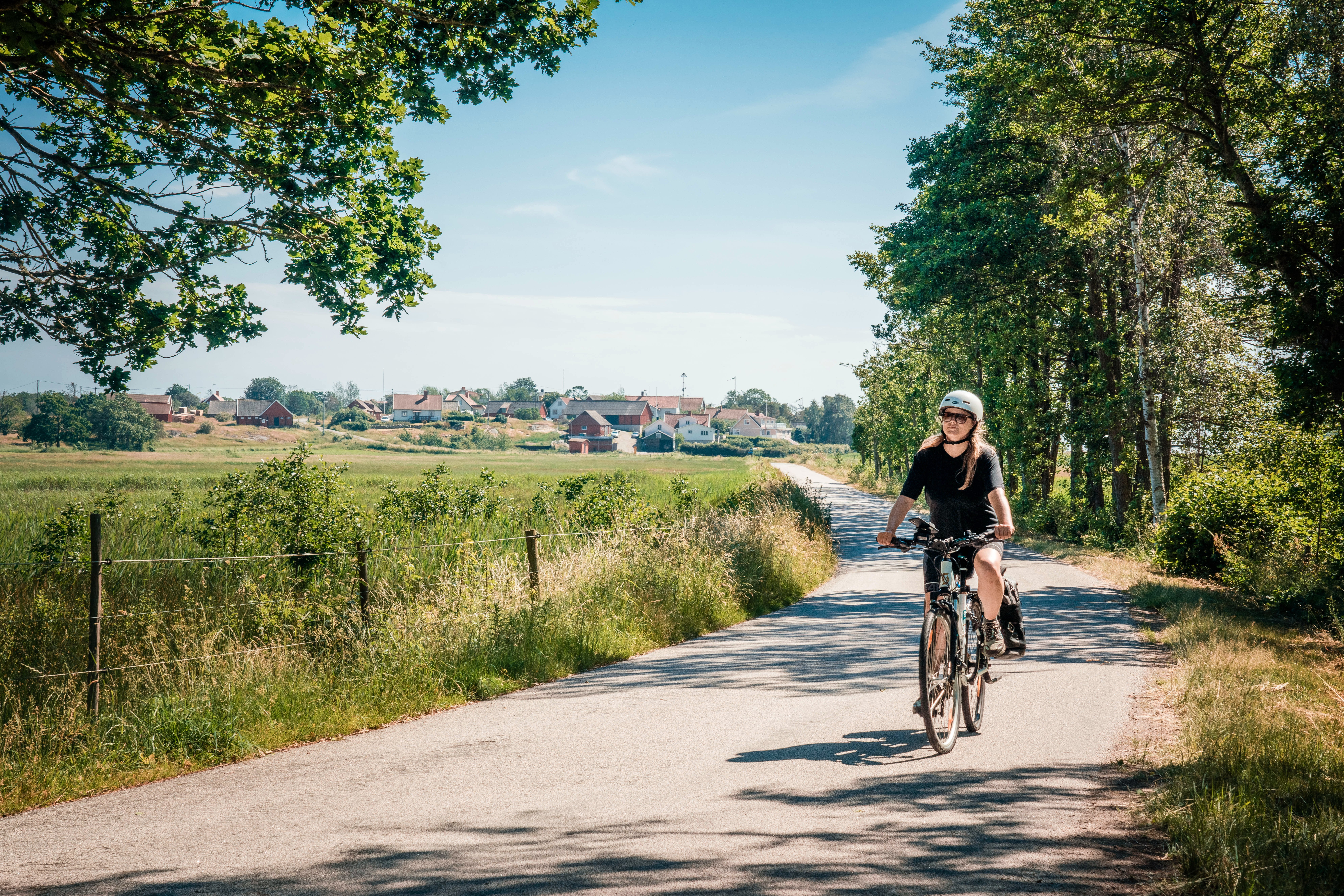 cykla på Torhamn