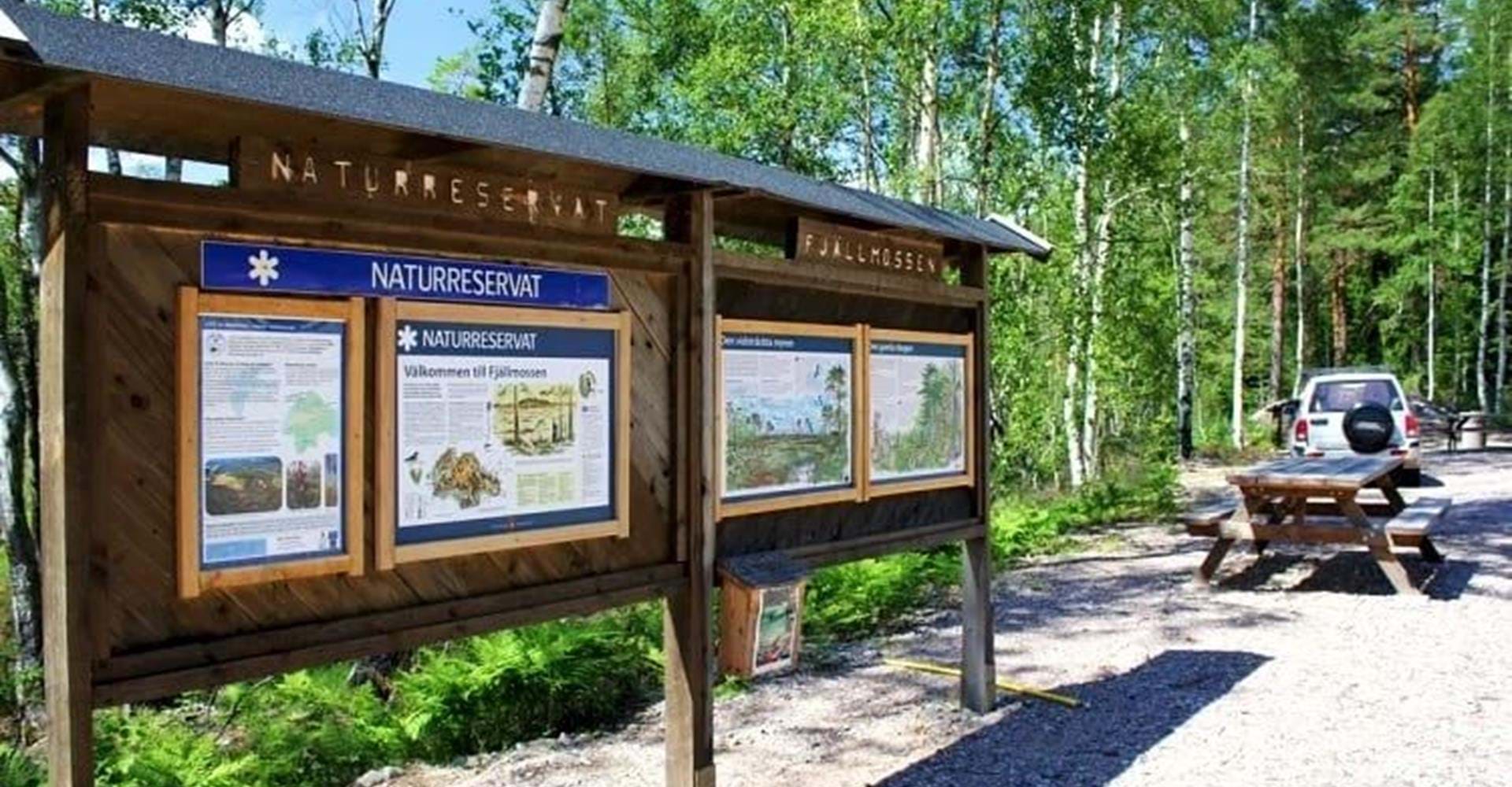 Entré öst Fjällmossens naturreservat
Etapp: Kvarsebo-Sörmlandsleden
Norrköping