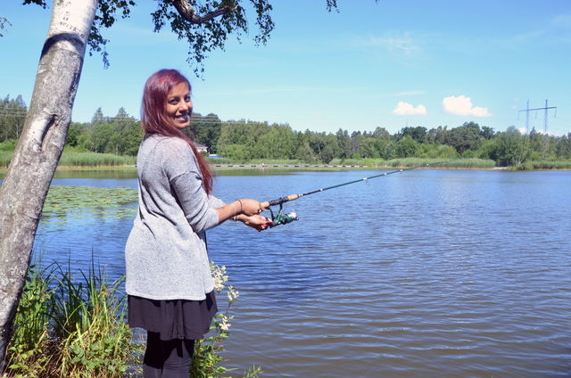 Fiska i Trehörningen