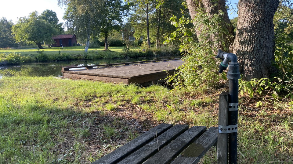 Vattenkran för påfyllning av dricksvatten