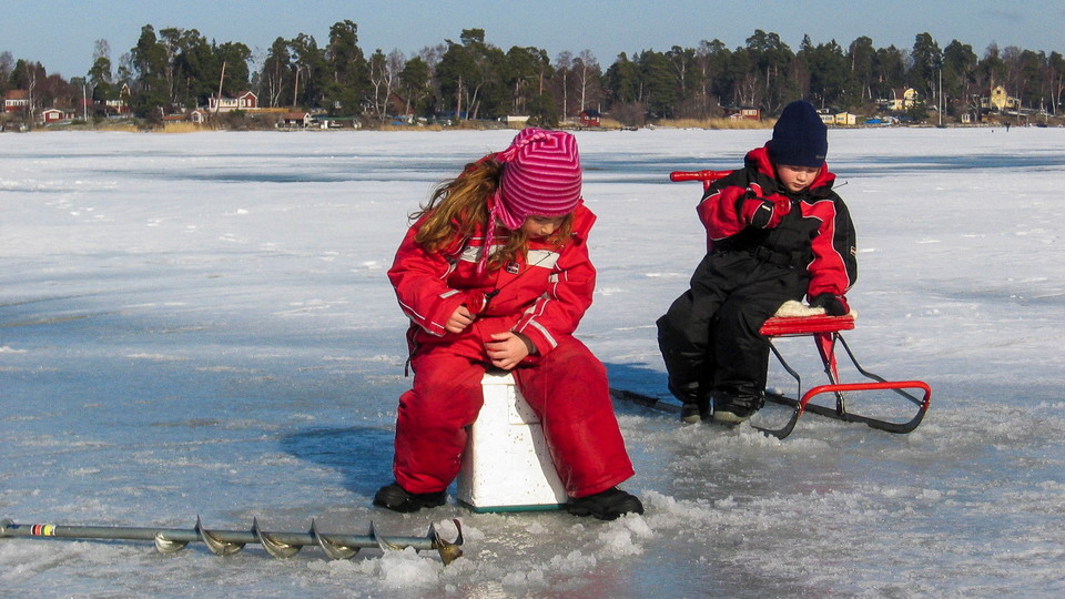 Fiske utanför Kyttinge. Foto Felix Oppenheim