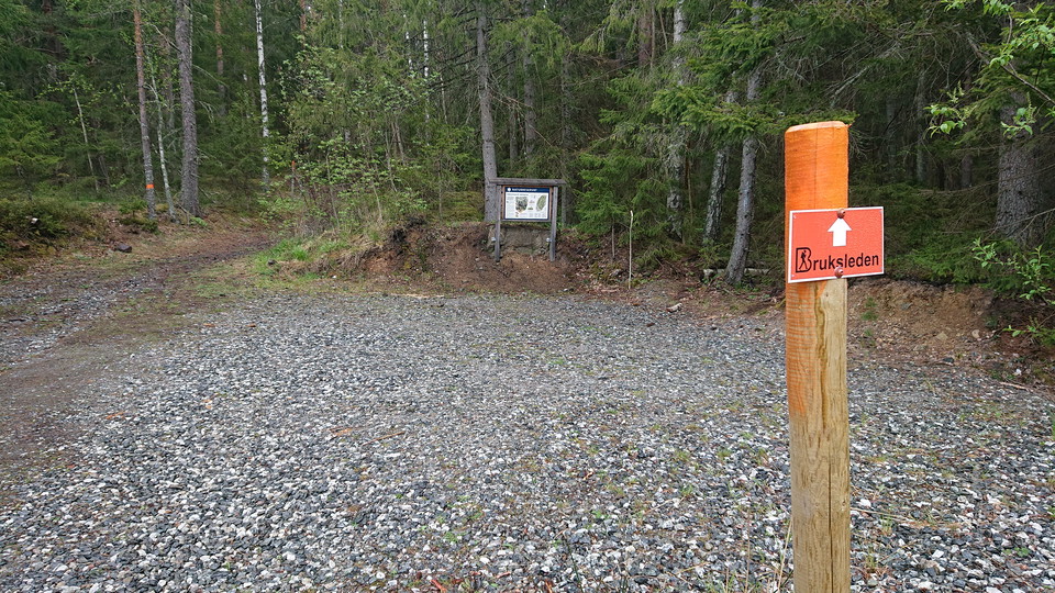 Parkeringsplats vid Jättåsarna