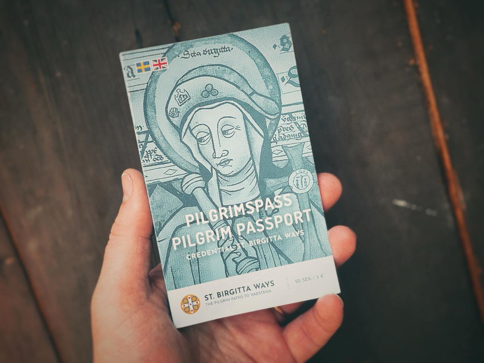 Beställ St. Birgitta Ways pilgrimspass 