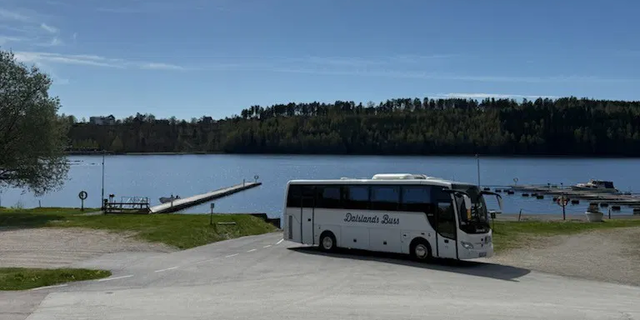 Busstransport med cykel
