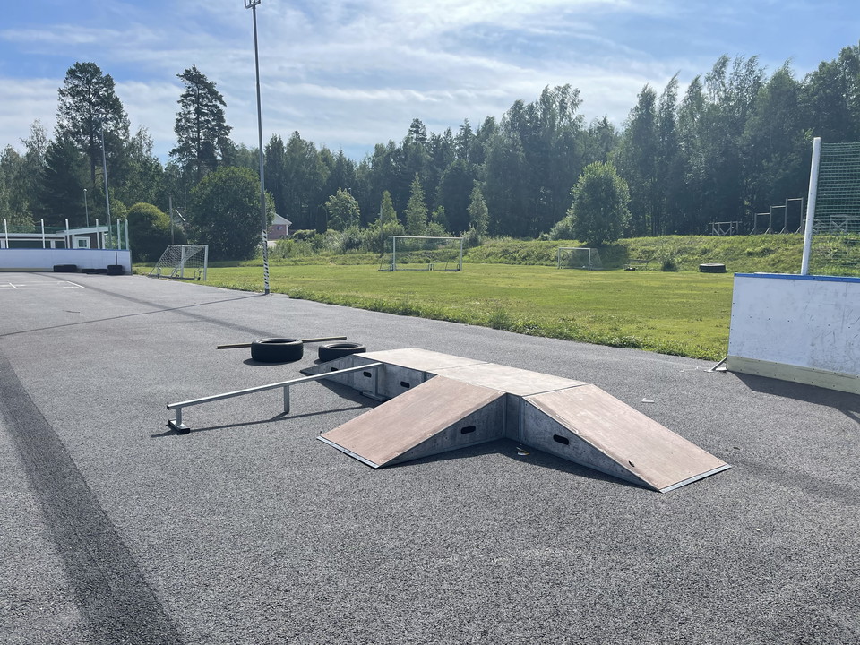 Ramp för skateboard och inlines